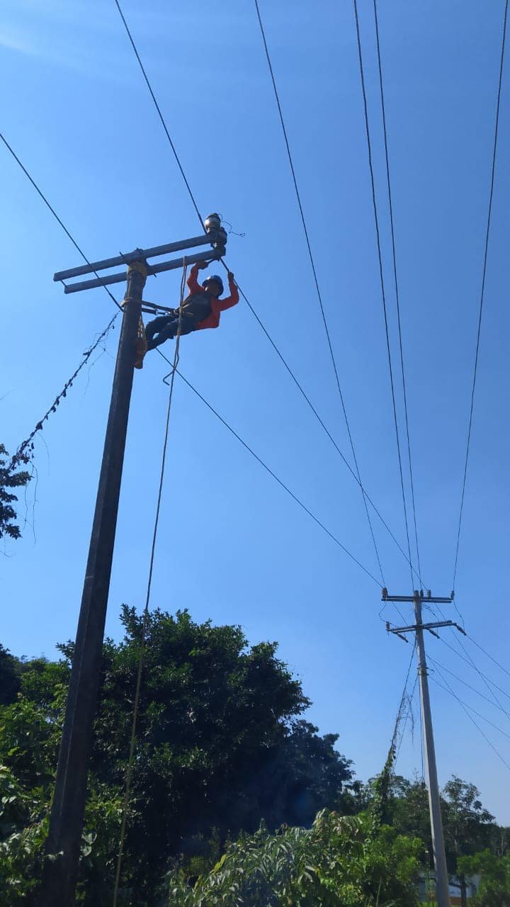 Infraestructura de distribución eléctrica